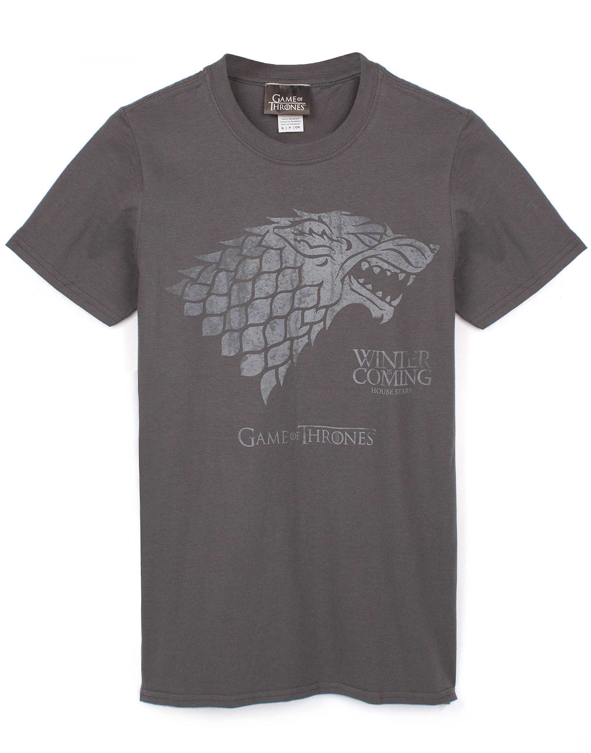 Game Of Thrones Stark Winter Is Coming Men's T-Shirt — Vanilla