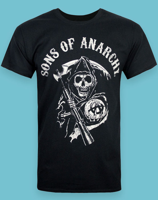 Sons of Anarchy SAMCRO Reaper Logo Men's T-Shirt