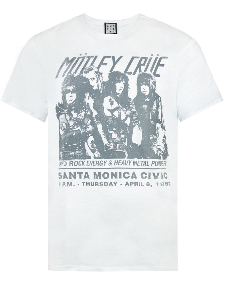 Amplified Motley Crue Santa Monica T-Shirt Mens