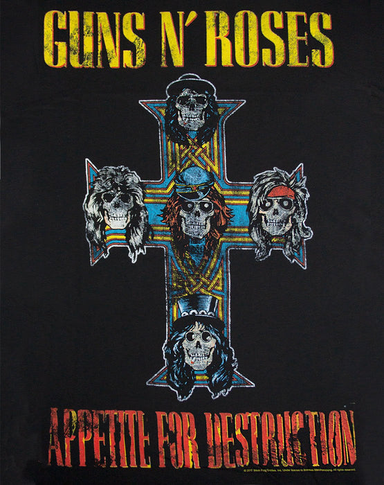 Amplified Guns N Roses Appetite For Destruction Men's Sleeveless T-shirt