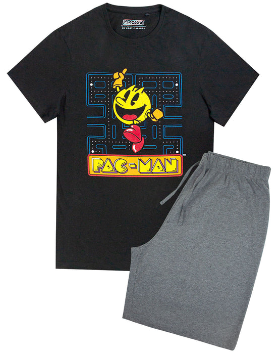 Pac Man Retro Gaming Men's Pyjama Lounge Set