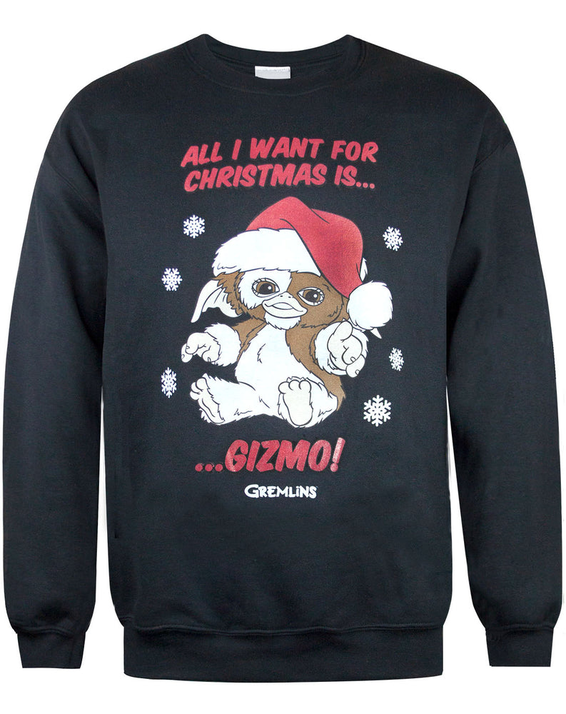 Gremlins All I want For Christmas Is Gizmo Sweatshirt