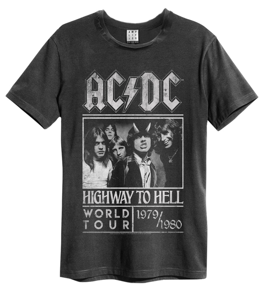 Amplified AC/DC Highway To Hell Poster Mens T-Shirt