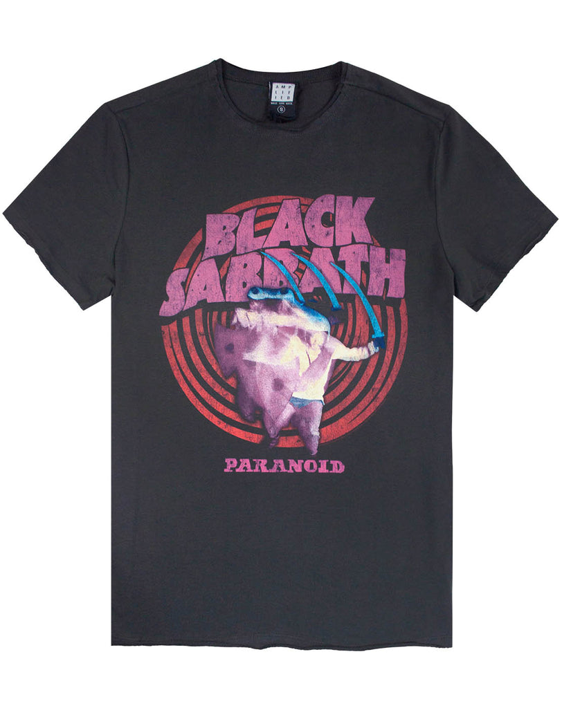 Amplified Black Sabbath Paranoid Men's T-Shirt — Vanilla Underground