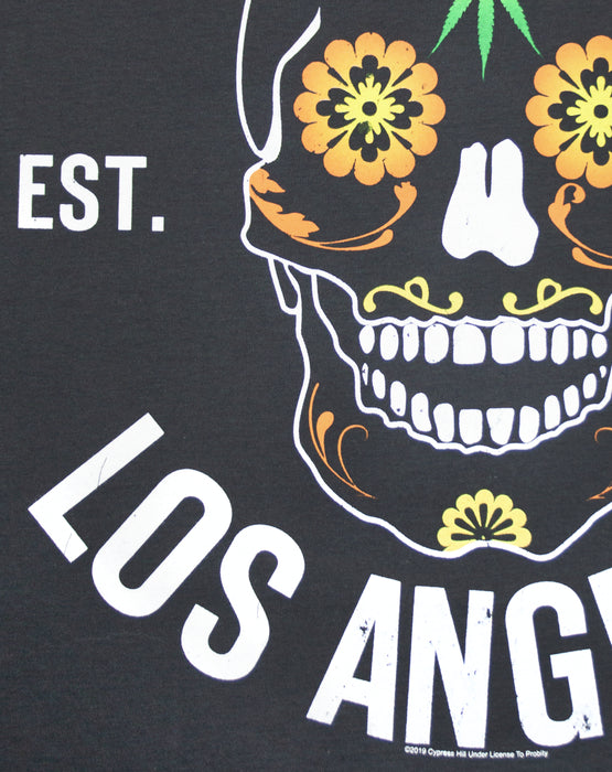 Amplified Cypress Hill Floral Skull Men's T-Shirt