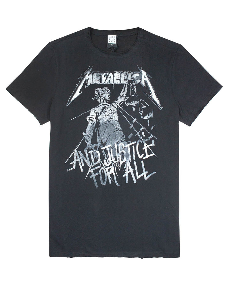 Amplified Metallica Justice For All Mens T-Shirt