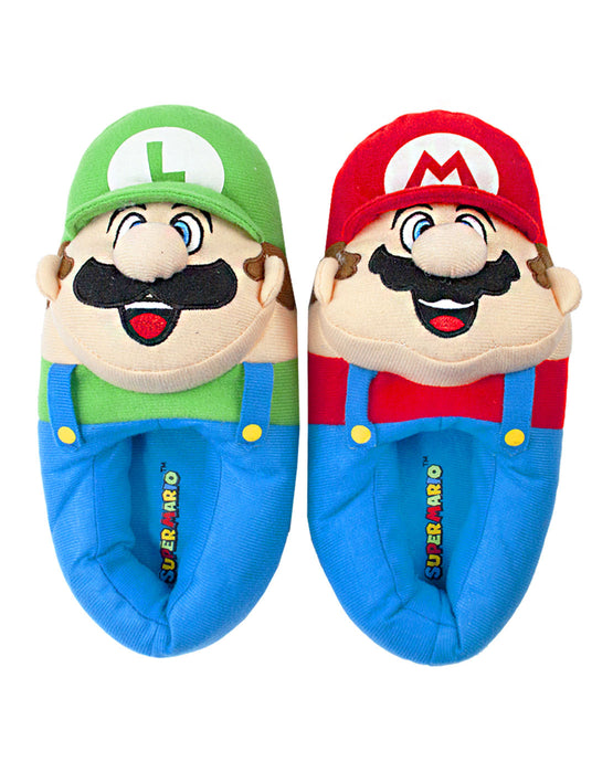 Nintendo Super Mario Bros Mario And Luigi Men's Novelty 3D