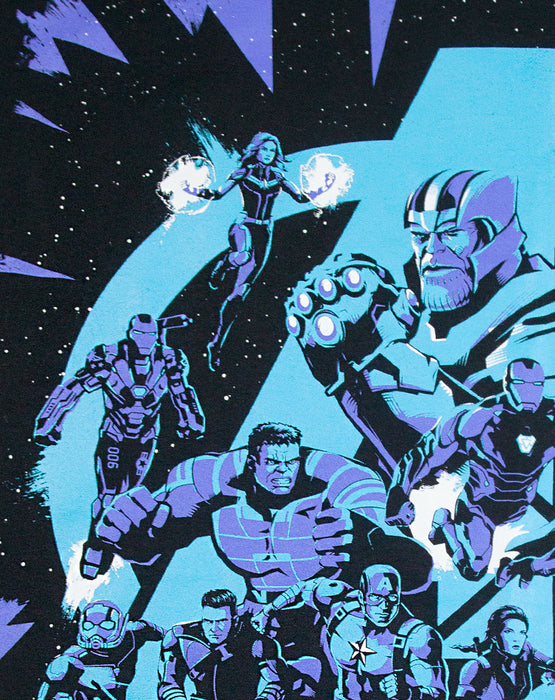 Marvel Avengers End Game Galactic Mens T-Shirt