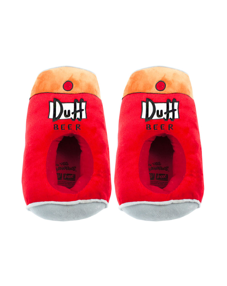 The Simpsons Duff Beer Men's Novelty 3D Slippers