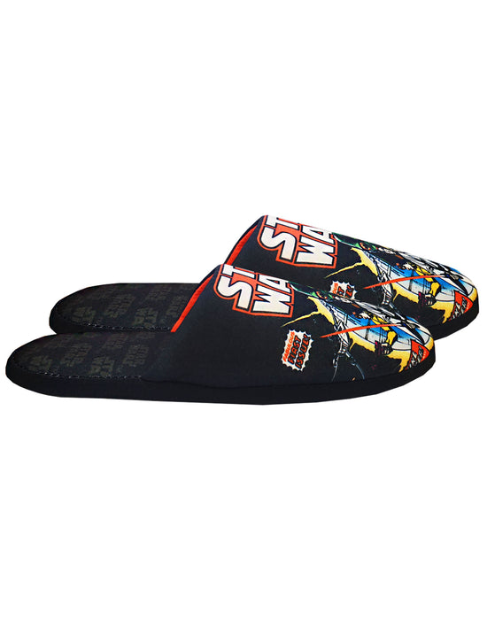 Star Wars Comic Poster and Logo Men's Slippers