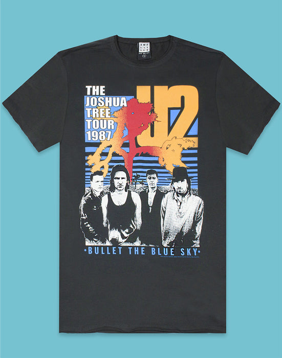 Shop Amplified U2 Bullet The Blue Sky Men's T-shirt