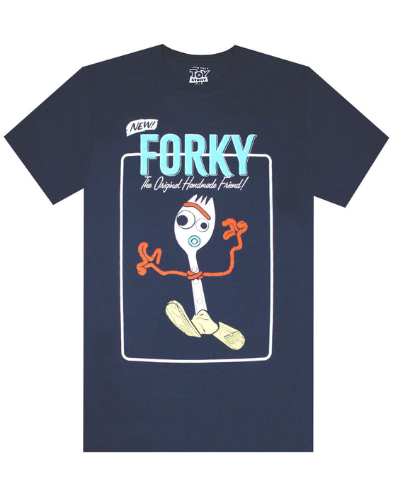 Disney Pixar Toy Story 4 Forky Movie Character Men's Adults T-Shirt