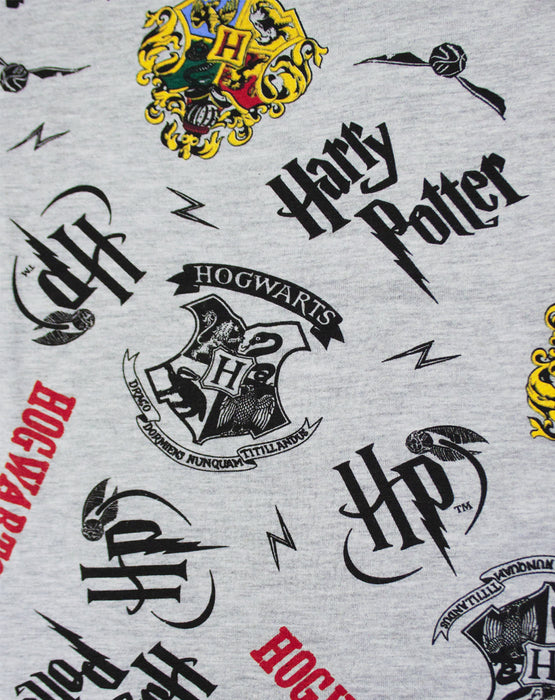 Harry Potter Hogwarts Crest Men's Lounge Pants Bottoms