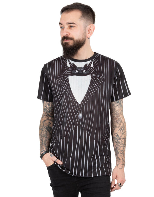 jack skellington dress shirt Disney The Nightmare Before Christmas Jack Skellington Cosplay Costume T-Shirt