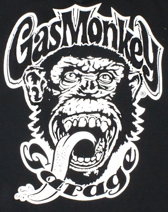 Gas Monkey Garage Official Black Zip Up Hoodie 