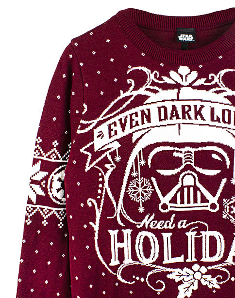 Star Wars Darth Vader Holiday's Knitted Christmas Unisex Jumper