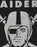 NFL Football Team Raiders Logo Men's Game Short Sleeve Grey T-Shirt