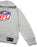 NFL Logo Hoodie American Football Men's Grey Pullover Sweater