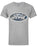Ford Logo Men’s Grey T-Shirt - Distressed Vintage Style Adults Top