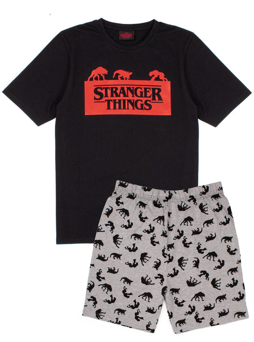 AVAILABLE IN VARIETY OF SIZES STRANGER THINGS PYJAMAS - This adult Stranger Things sleepwear set comes in sizes; small, medium, large, x-large and xx-large. They come in a regular men's fit and are made for ultimate comfort and are a great idea as a birthday present or for any special occasion!