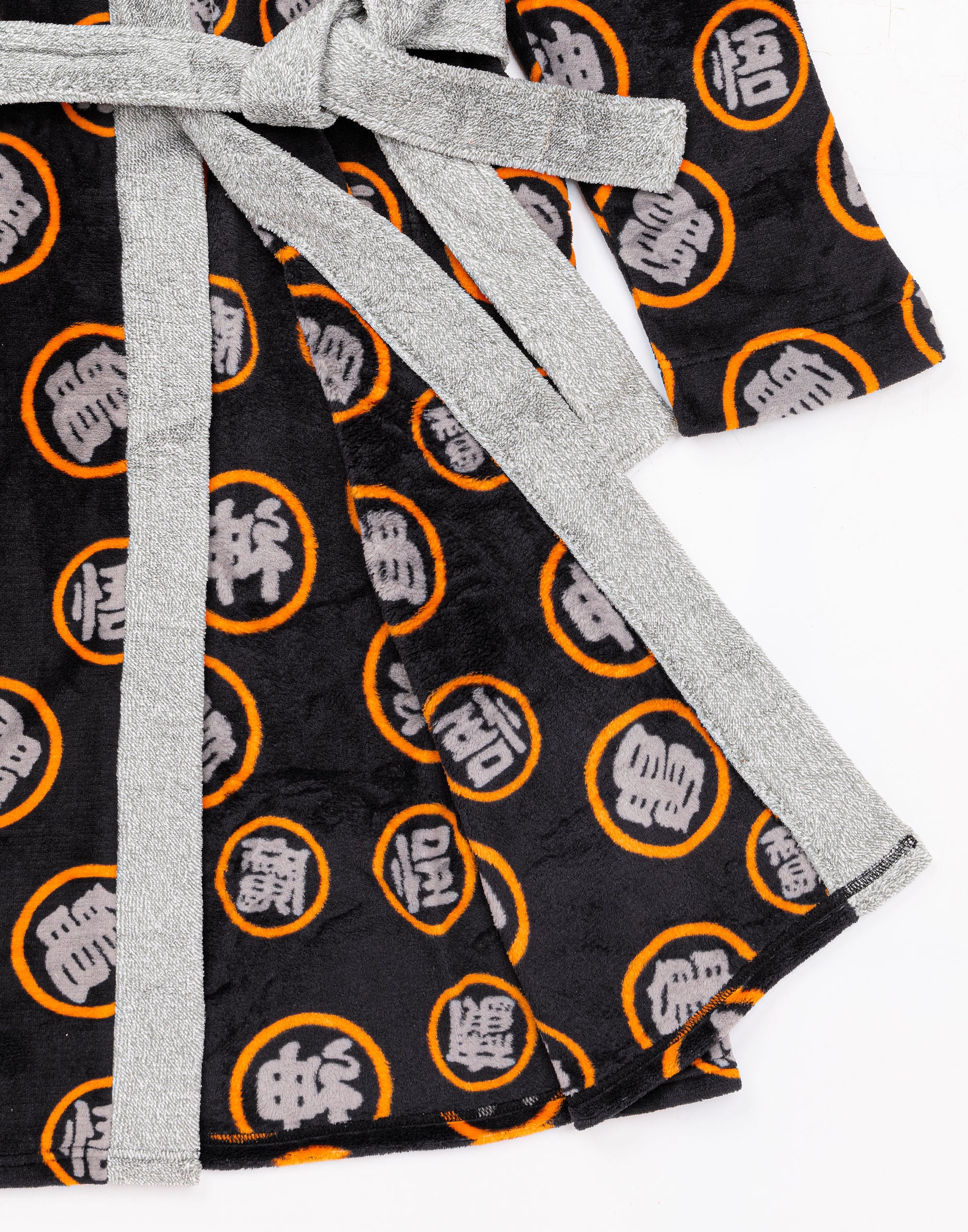 Dragon Ball Z Dressing Gown For Mens Anime Series Bathrobe — Vanilla