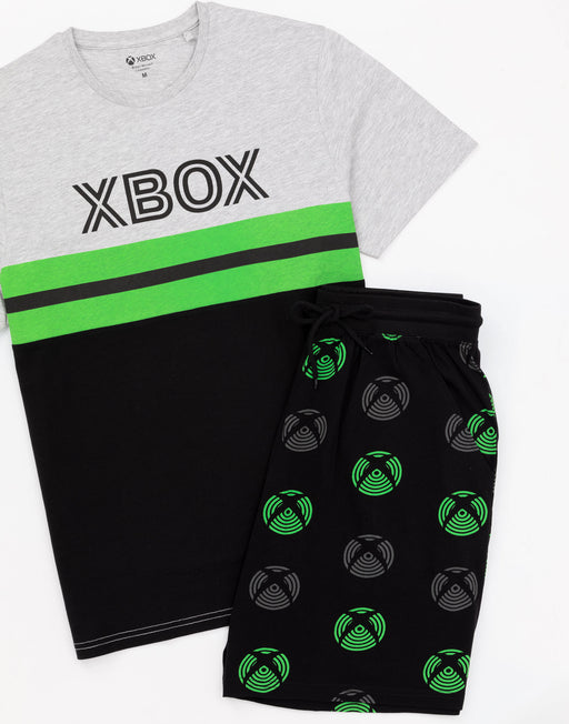 XBOX Pyjamas For Men T-Shirt & Shorts Gamer Set