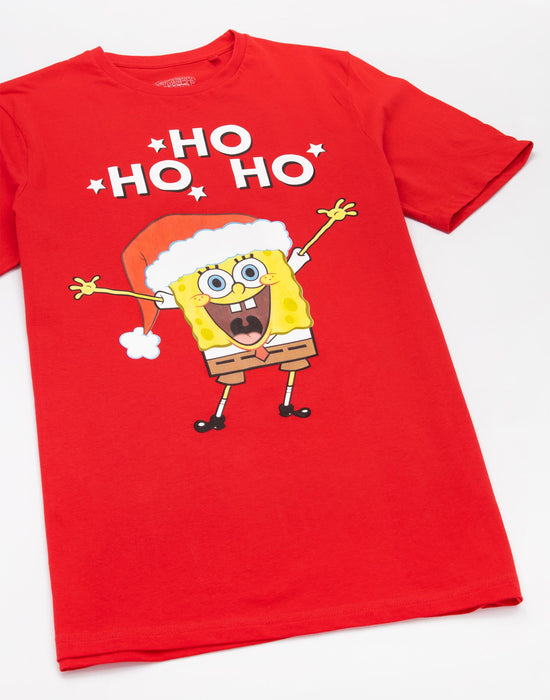 SpongeBob SquarePants Christmas T-Shirt - Mens