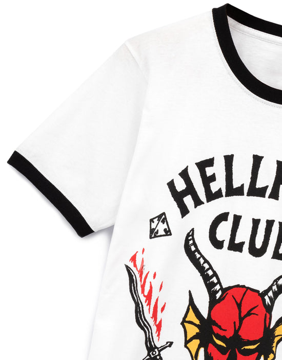 Stranger Things HellFire T-Shirt Adults