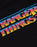 Stranger Things Black Logo T-Shirts Adults