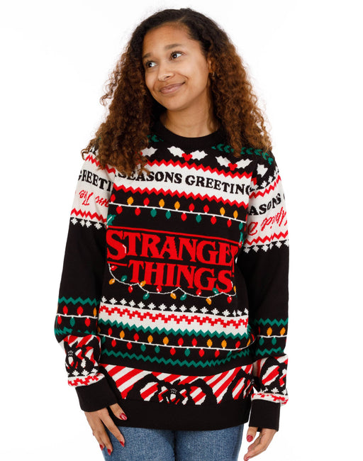 Stranger Things Unisex Adults Christmas Jumper