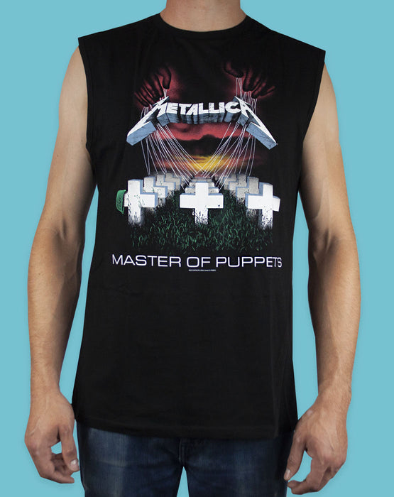 Amplified Metallica Master Of Puppets Men's Sleeveless T-shirt