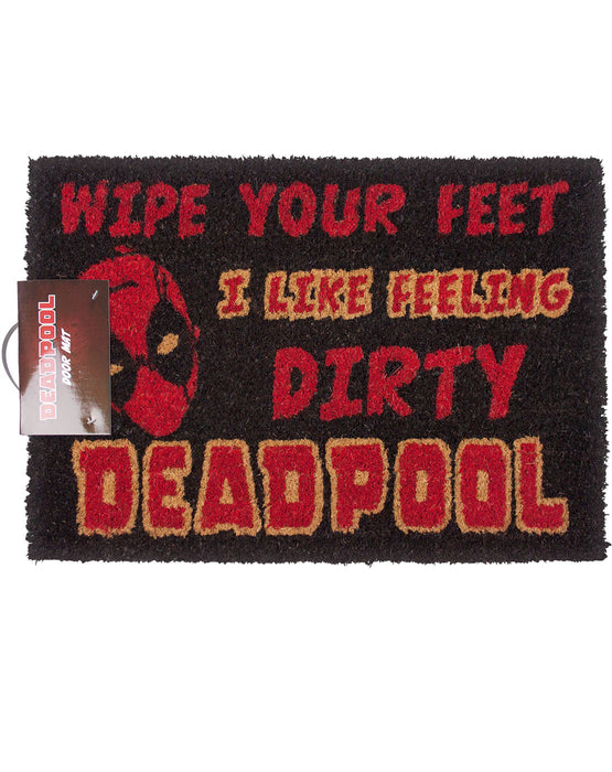 Marvel Deadpool Wipe Your Feet Door Mat