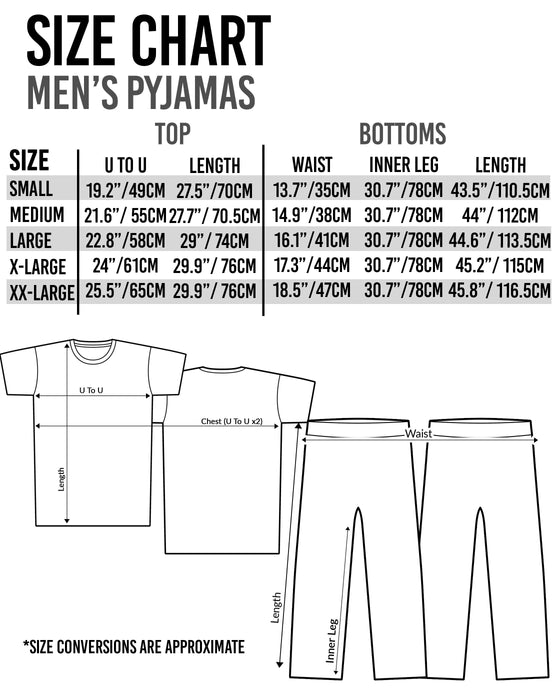 PlayStation Logo Men's Gaming Pyjama T-Shirt & Lounge Pant Set