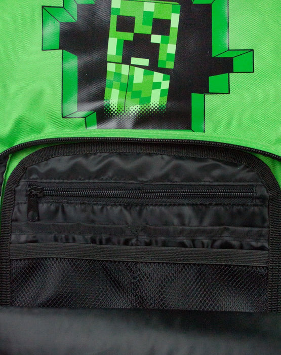 Minecraft Creeper Inside Backpack