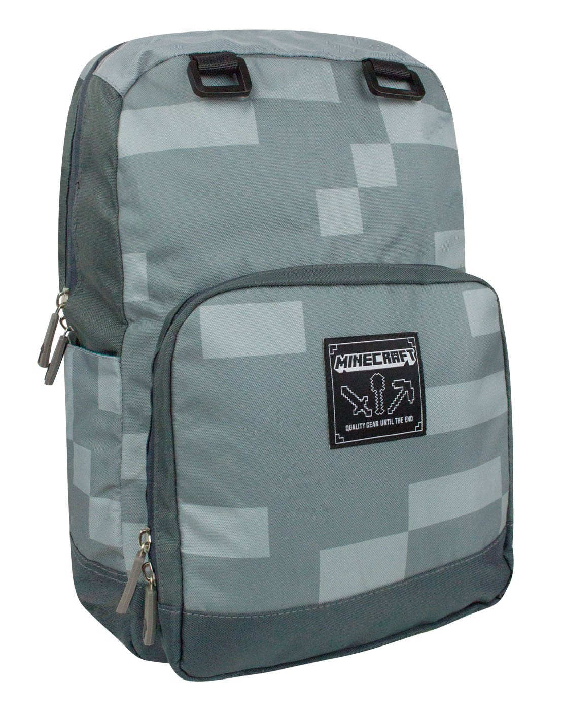 Minecraft Silver Backpack — Vanilla Underground