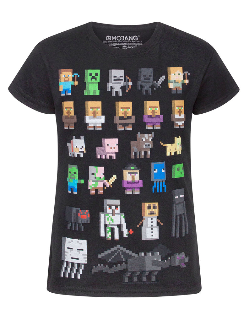 Minecraft Sprites Girl's T-Shirt