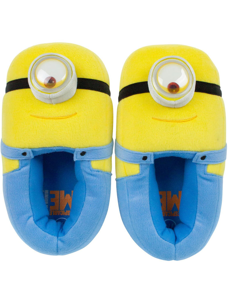 Amazon.com | Despicable Me Minions Shakey Eye Slippers (US 9, numeric_9) |  Slippers