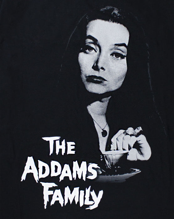 The Addams Family Morticia Addams Gomez Addams Uncle Fester Lurch Wednesday and Pugsley Spooky Gothic TV Series Films Series Movie Women's Ladies Adults Tee T-Shirt Top Tee-Short Short Sleeves Crew Neck Oversized 