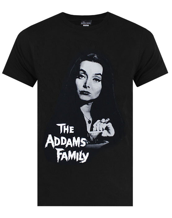 The Addams Family Morticia Addams Gomez Addams Uncle Fester Lurch Wednesday and Pugsley Spooky Gothic TV Series Films Series Movie Women's Ladies Adults Tee T-Shirt Top Tee-Short Short Sleeves Crew Neck Oversized 