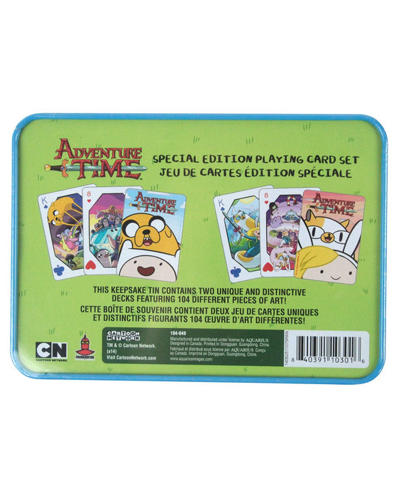 Adventure Time Playing Card Tin Vanilla Underground Adventure Time Playing Card Tin Vanilla Underground