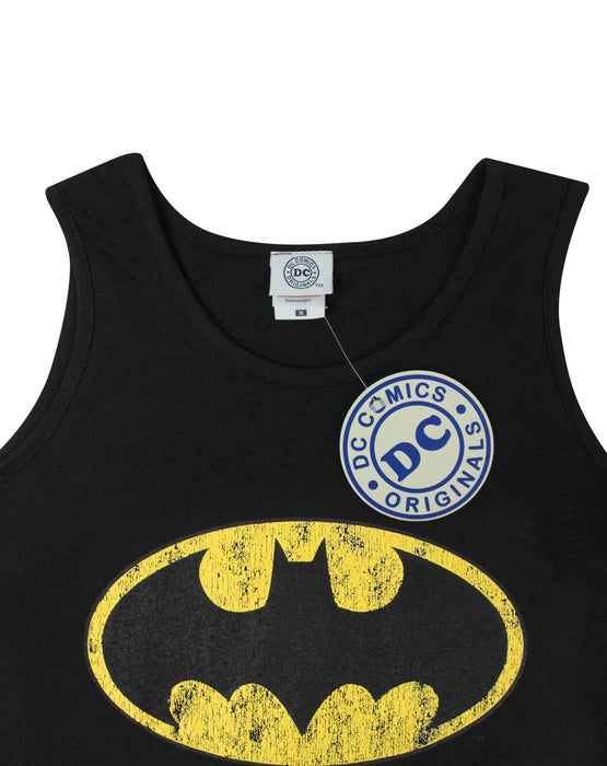 Batman Distressed Logo Men's Vest