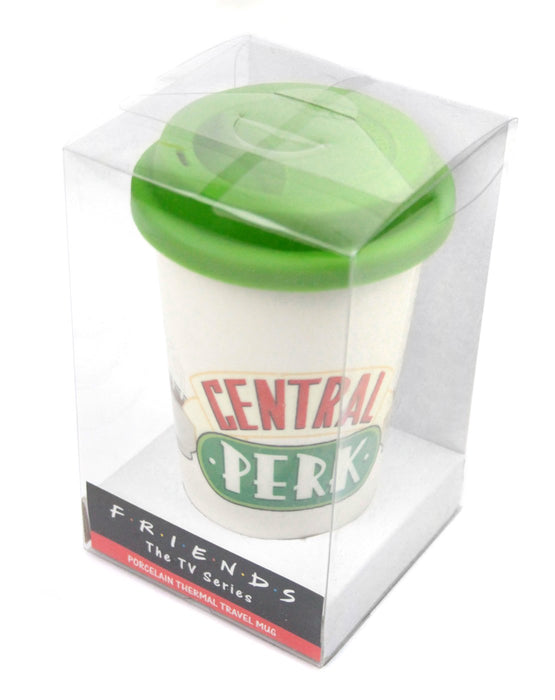 Friends Central Perk TV Series White Ceramic Travel Mug Gift