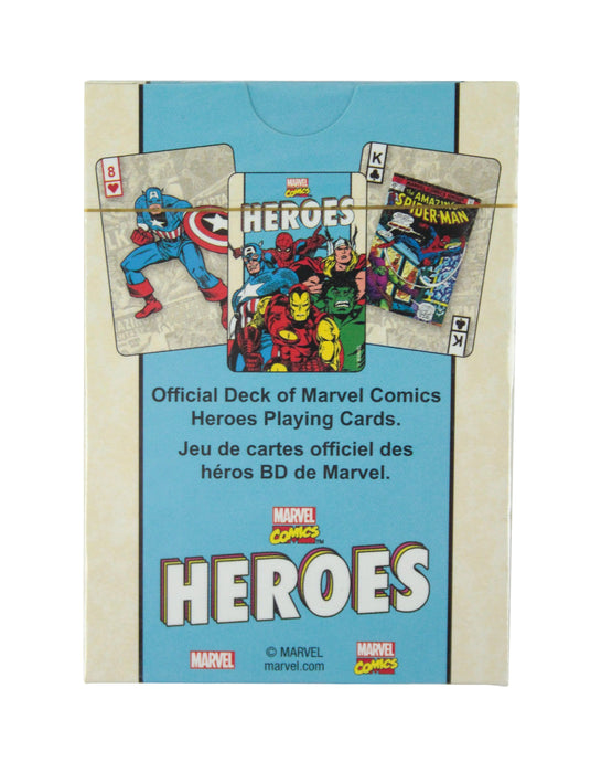 Marvel Comics Heroes Retro Playing Cards