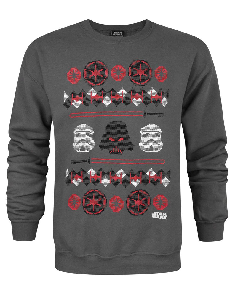 Star Wars Darth Vader Fair Isle Christmas Men's Sweater
