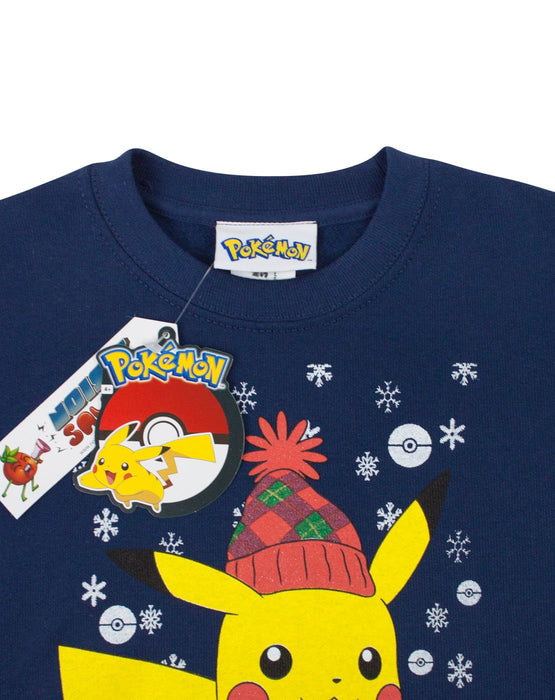 Pokemon Pikachu Kid's Christmas Sweatshirt โ Vanilla Underground