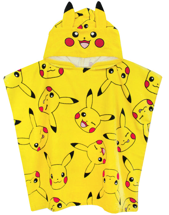 Shop Pokemon Pikachu Hooded Towel For Children  