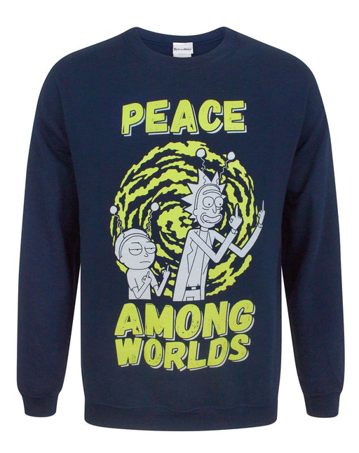 Rick And Morty Peace Among Worlds Men's Sweater