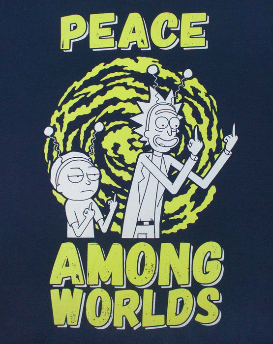 Rick And Morty Peace Among Worlds Men's Sweater