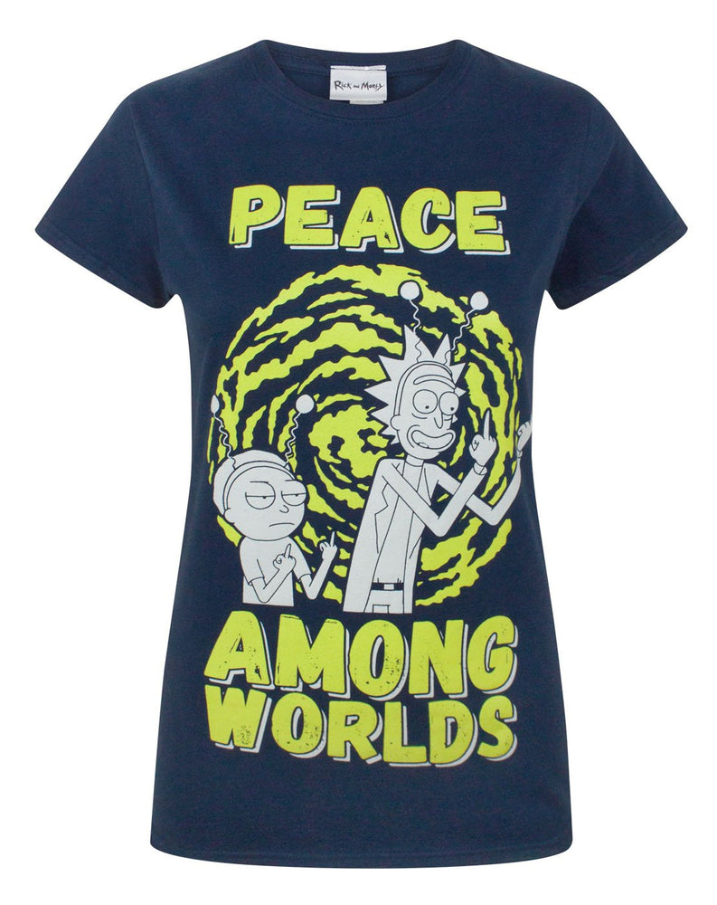 Rick And Morty Peace Among Worlds Women's T-Shirt