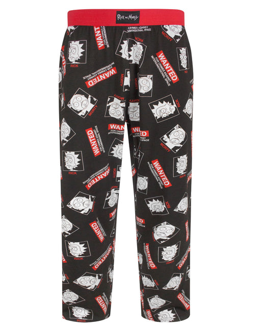 Rick And Morty Wanted Men's Pyjama Lounge Pants